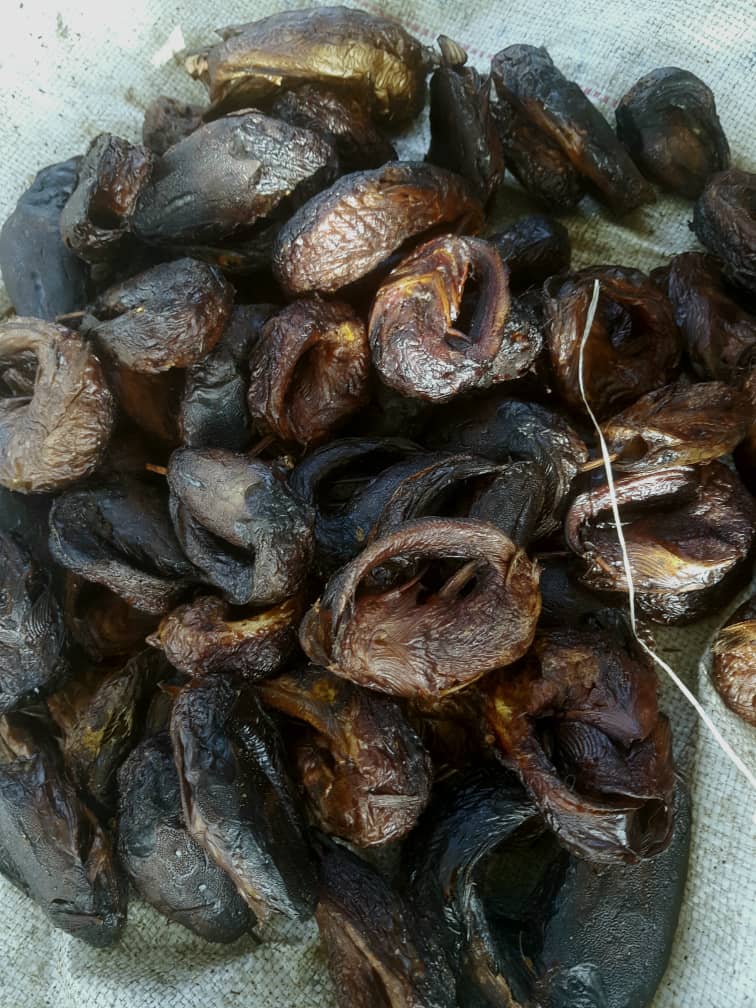 Dried Smoked Fish Pieces